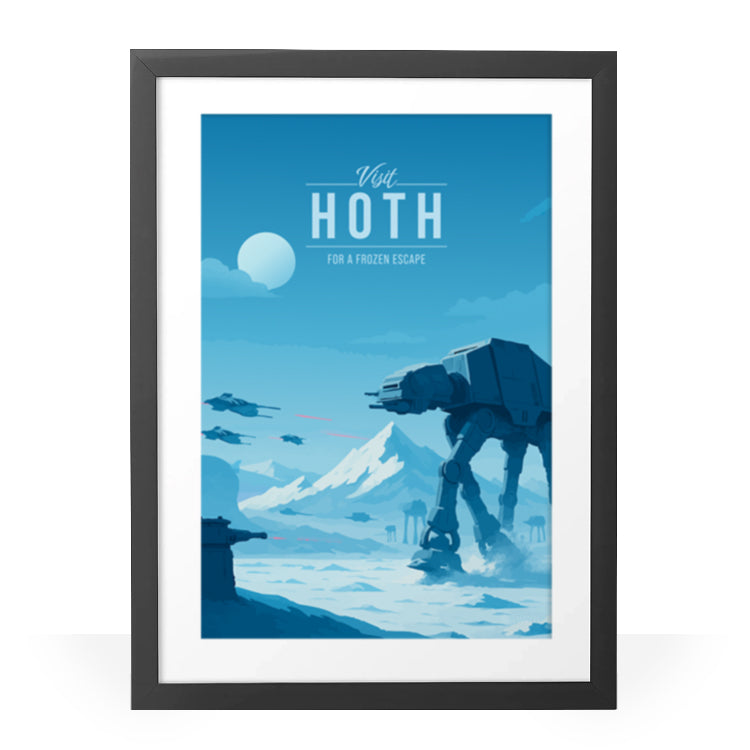 Hoth Travel Poster
