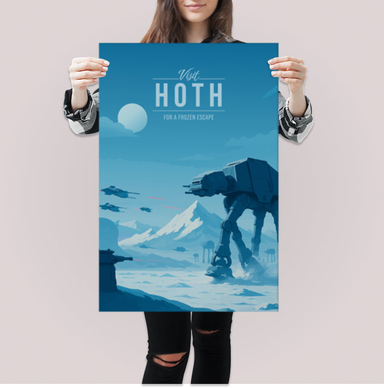 Hoth Travel Poster