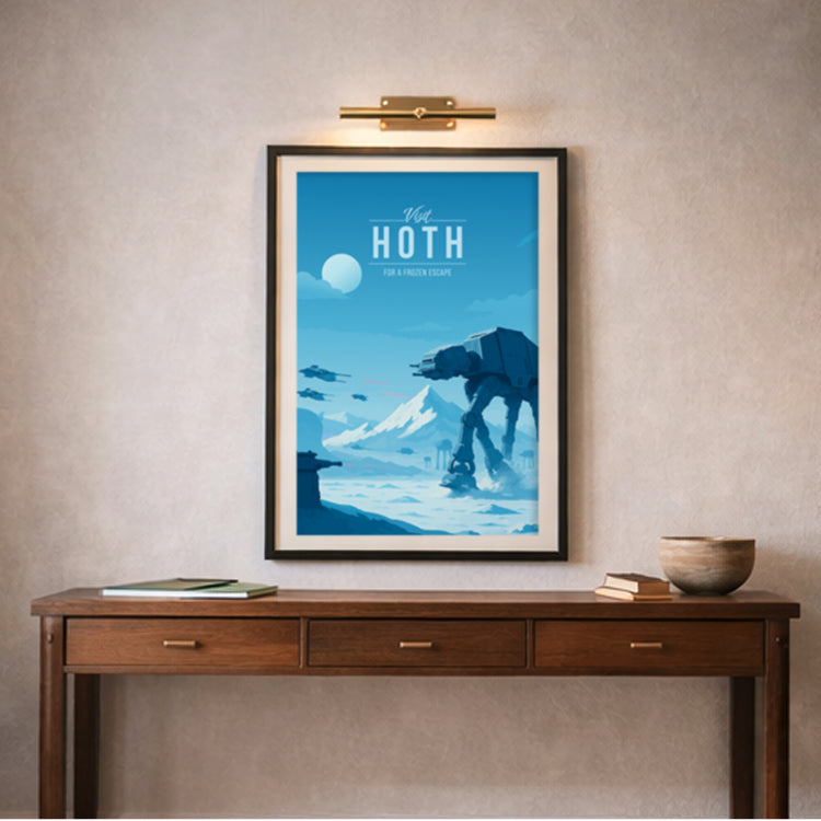 Hoth Travel Poster