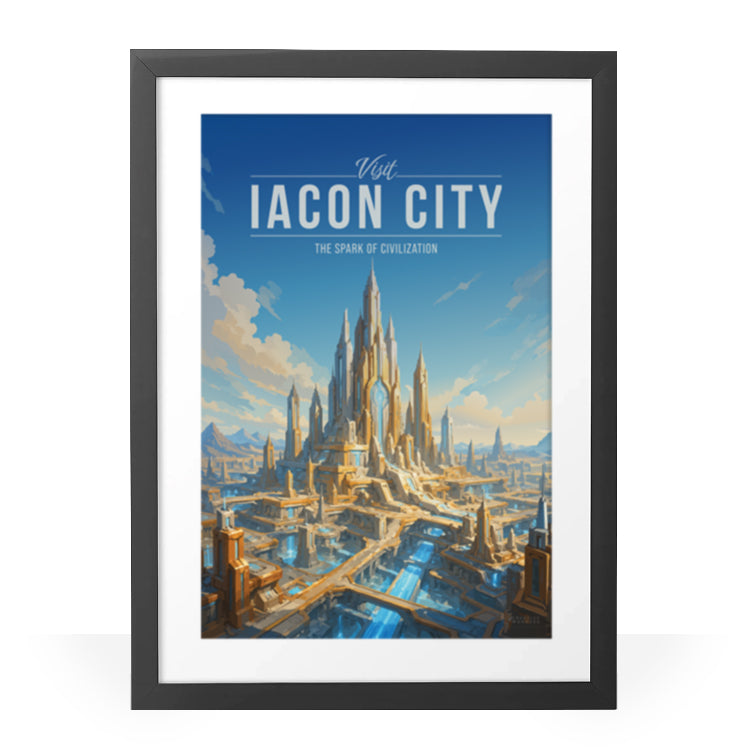 iacon-city-framed