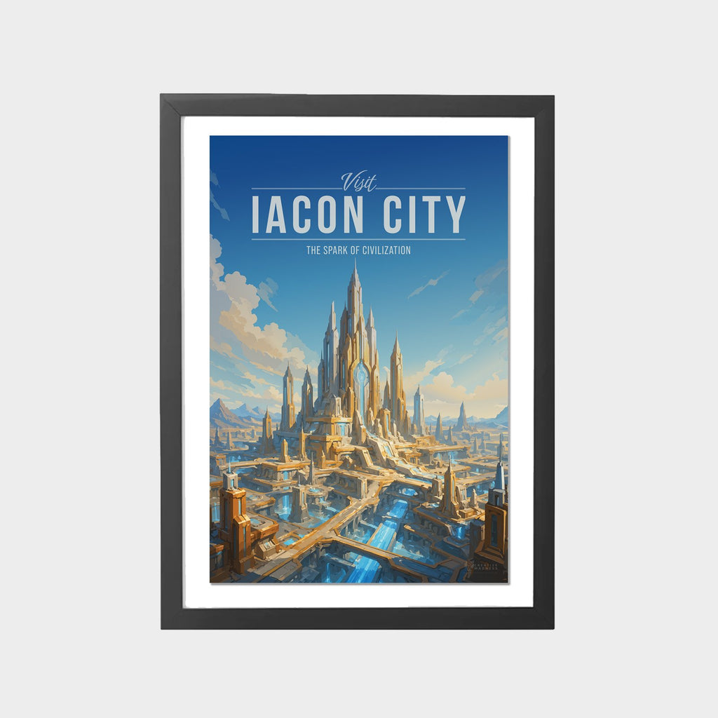 iacon-city-gray-bg-framed
