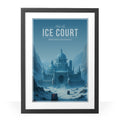 Ice Court Travel Poster