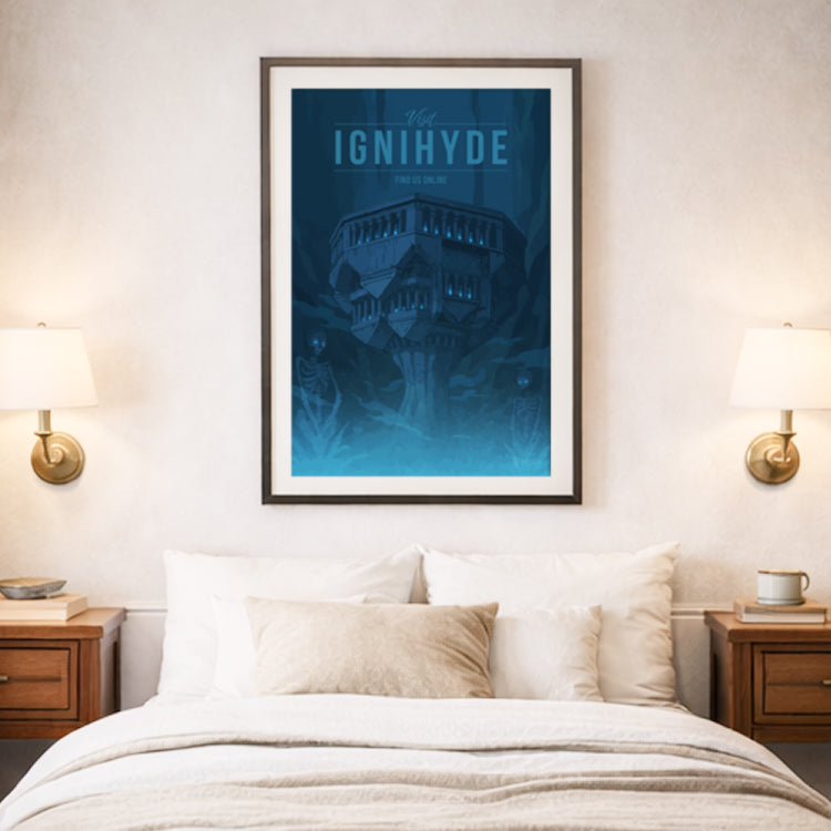 Ignihyde Travel Poster