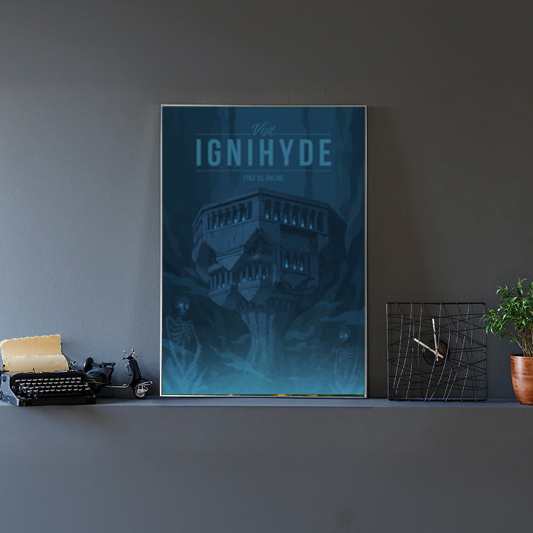 Ignihyde Travel Poster