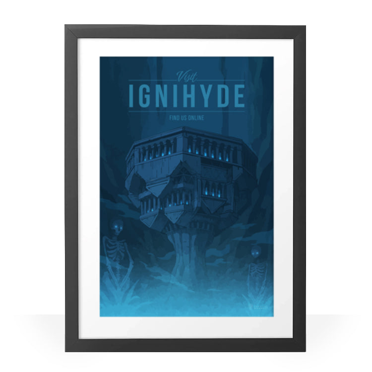 Ignihyde Travel Poster