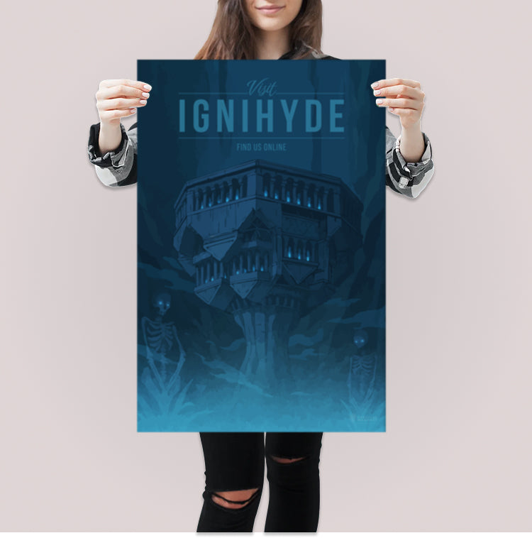 Ignihyde Travel Poster