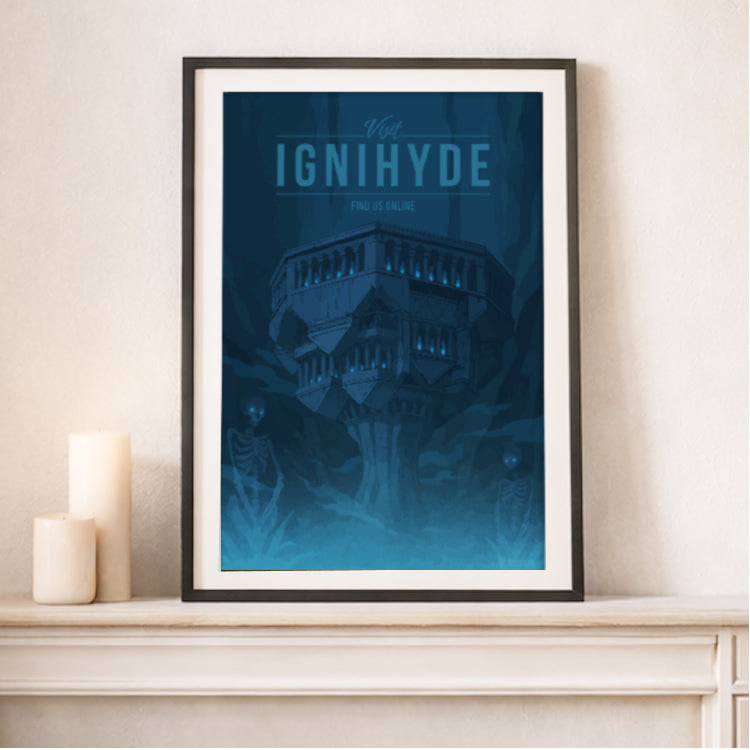 Ignihyde Travel Poster