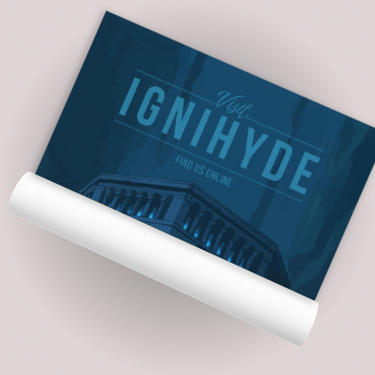 Ignihyde Travel Poster