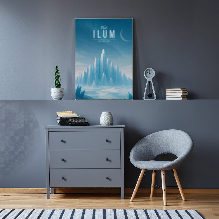 Ilum Travel Poster