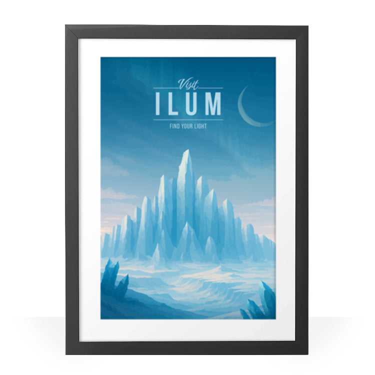 Ilum Travel Poster