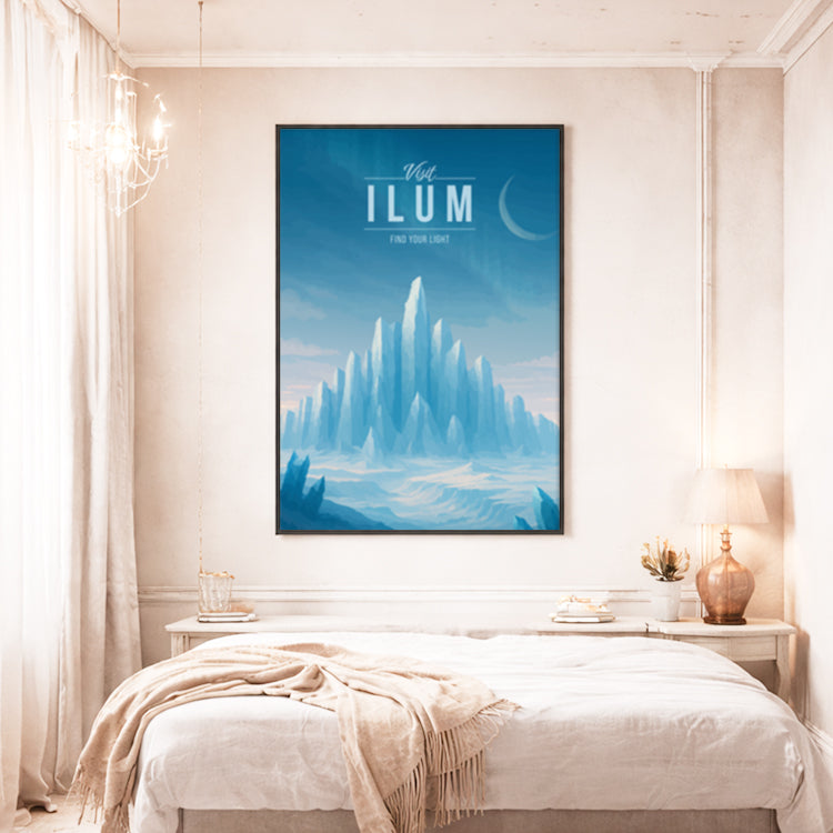 Ilum Travel Poster