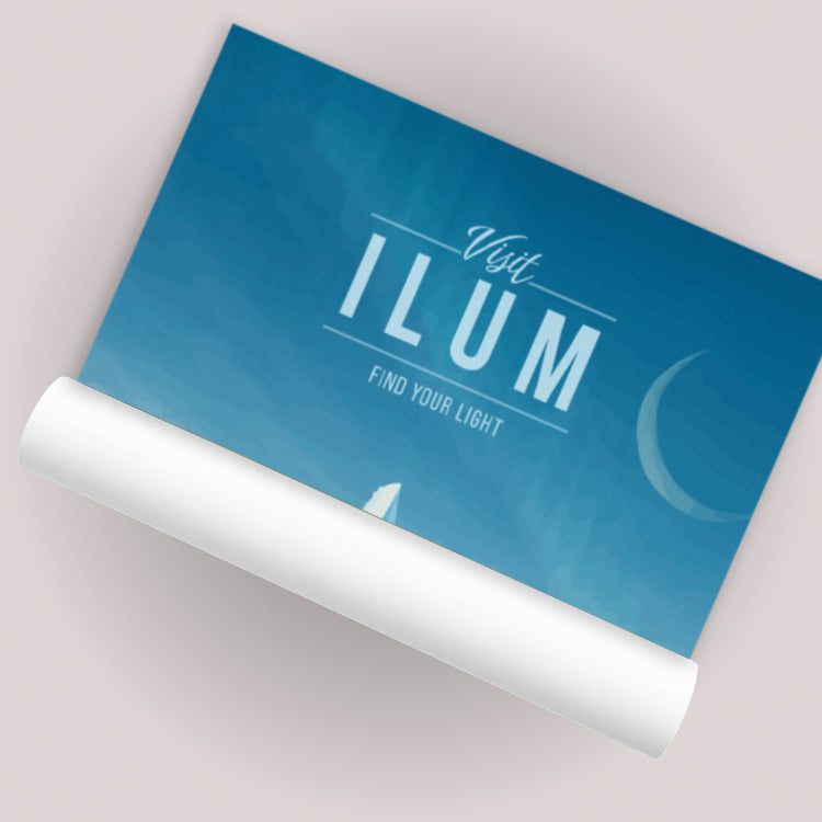 Ilum Travel Poster