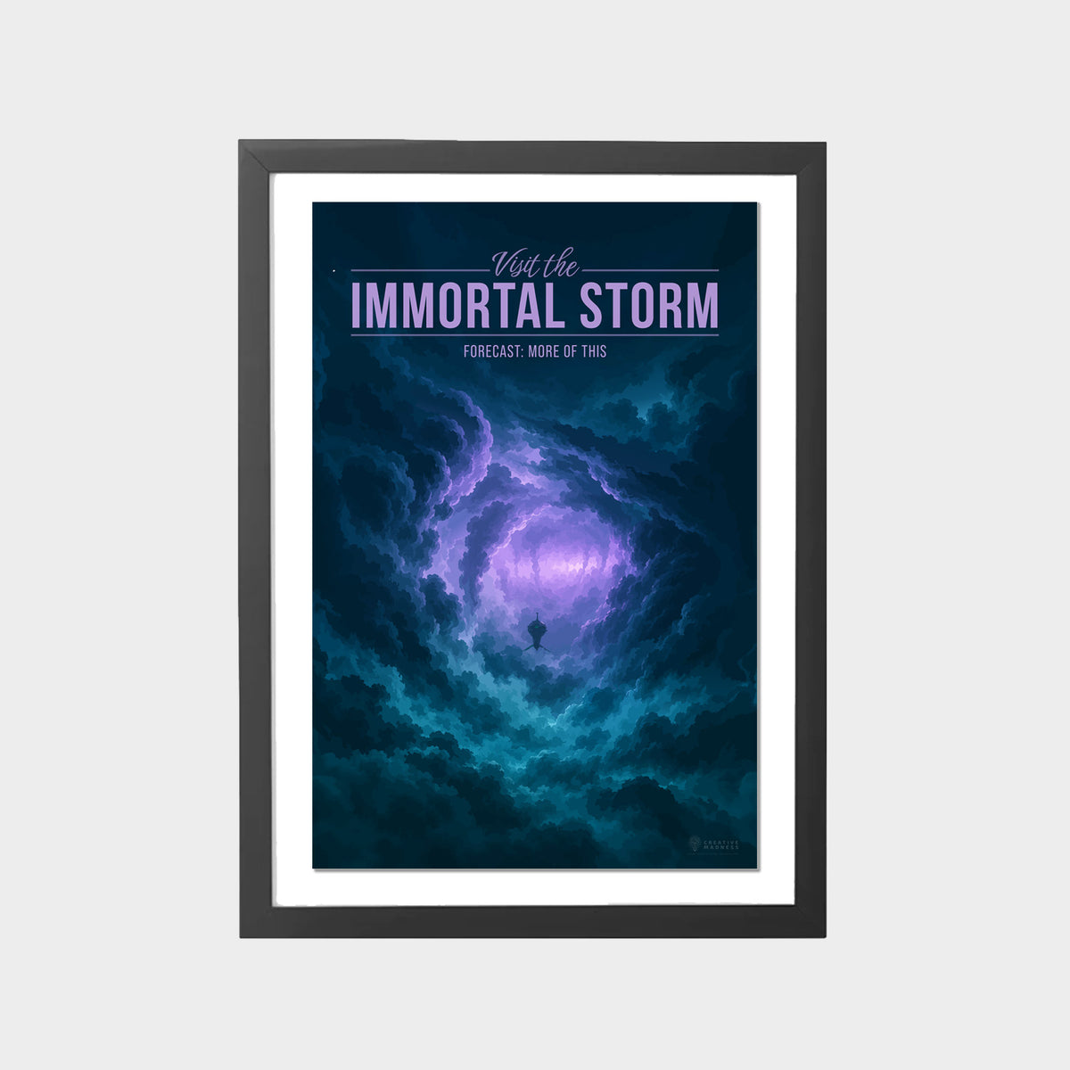 immortal-storm-gray-bg-framed