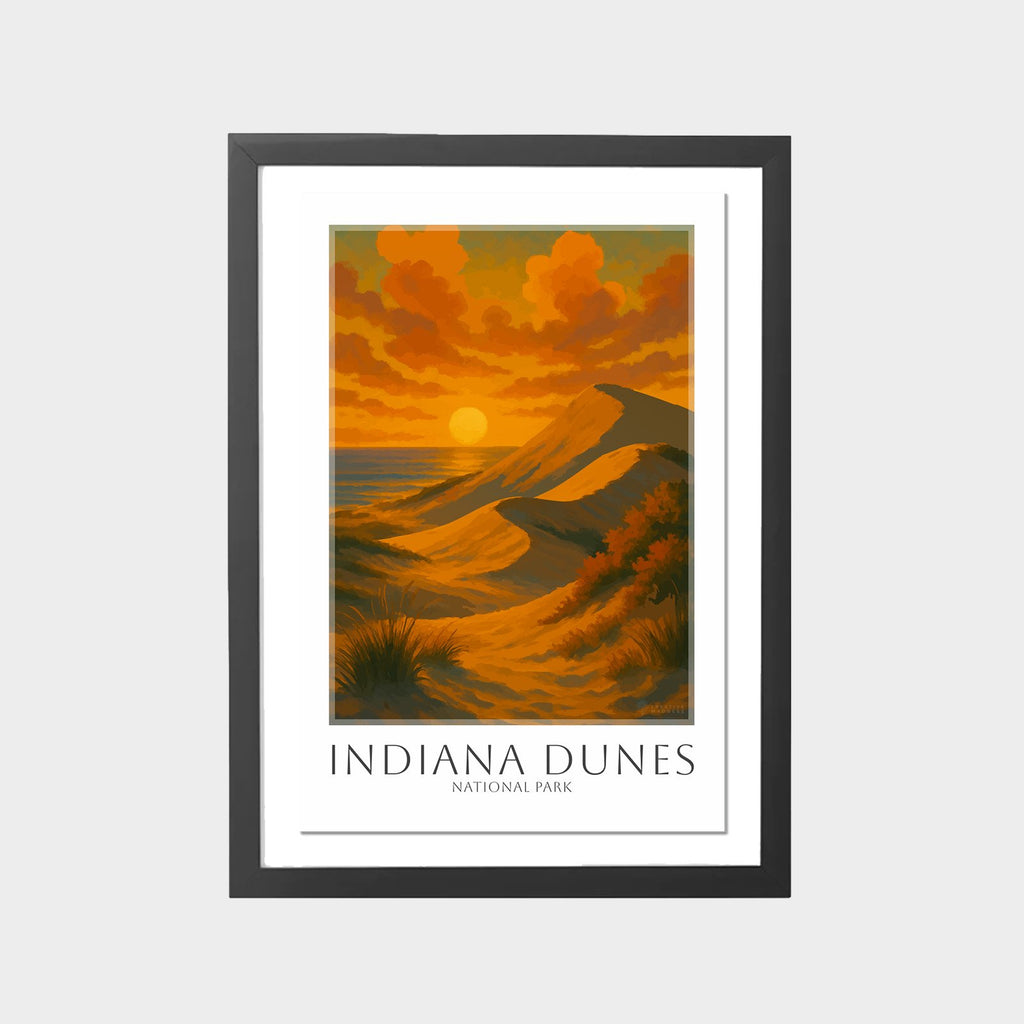indiana-dunes-gray-bg-framed