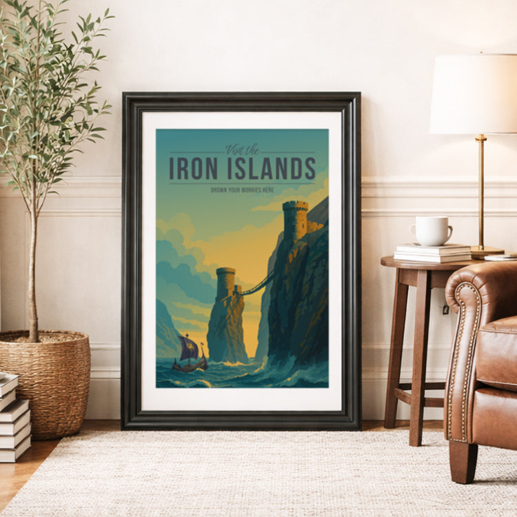 Iron Islands Travel Poster