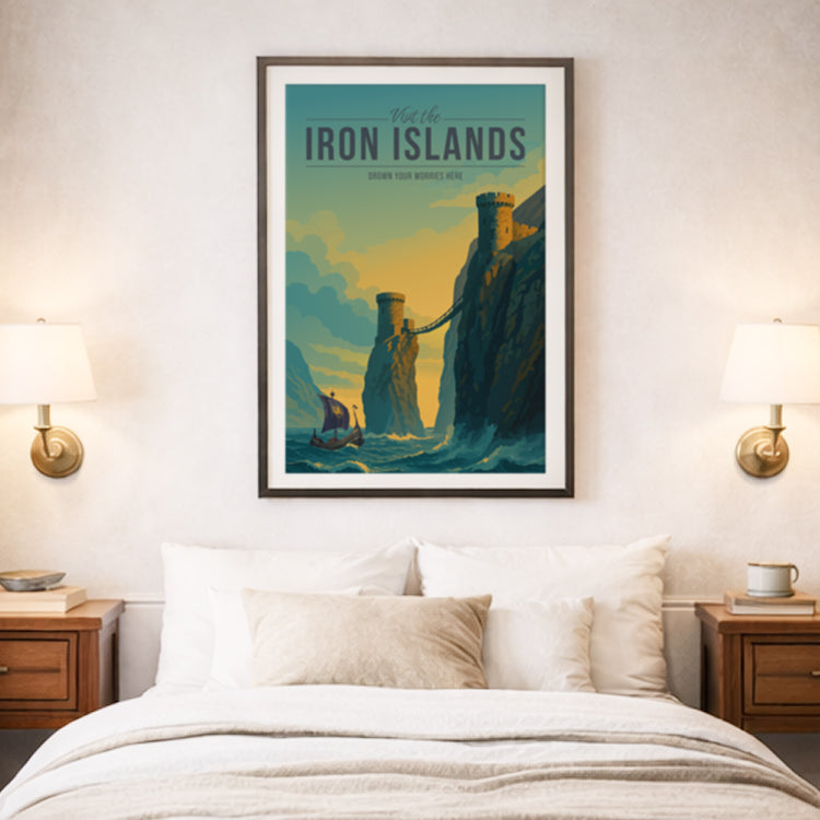 Iron Islands Travel Poster
