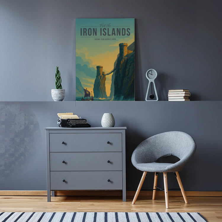 Iron Islands Travel Poster