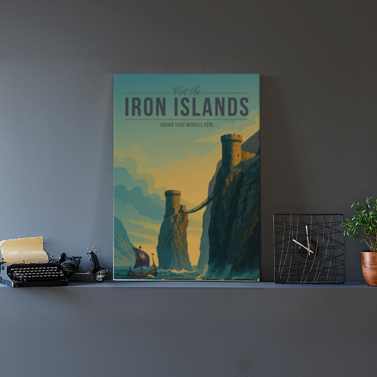 Iron Islands Travel Poster