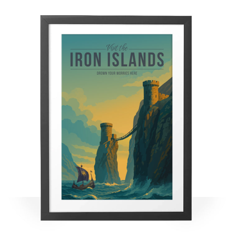 Iron Islands Travel Poster