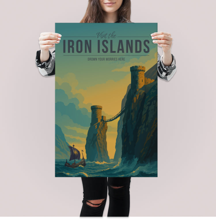 Iron Islands Travel Poster