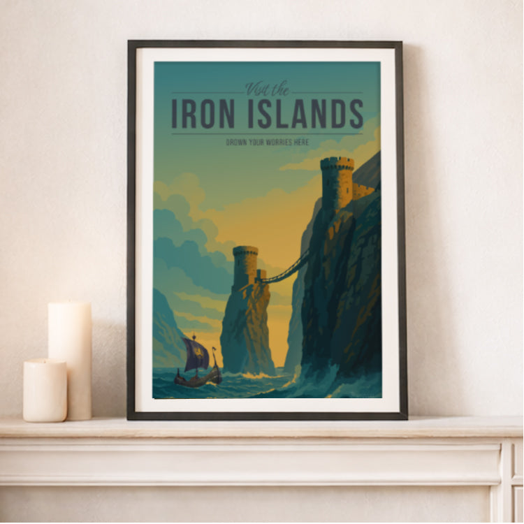 Iron Islands Travel Poster
