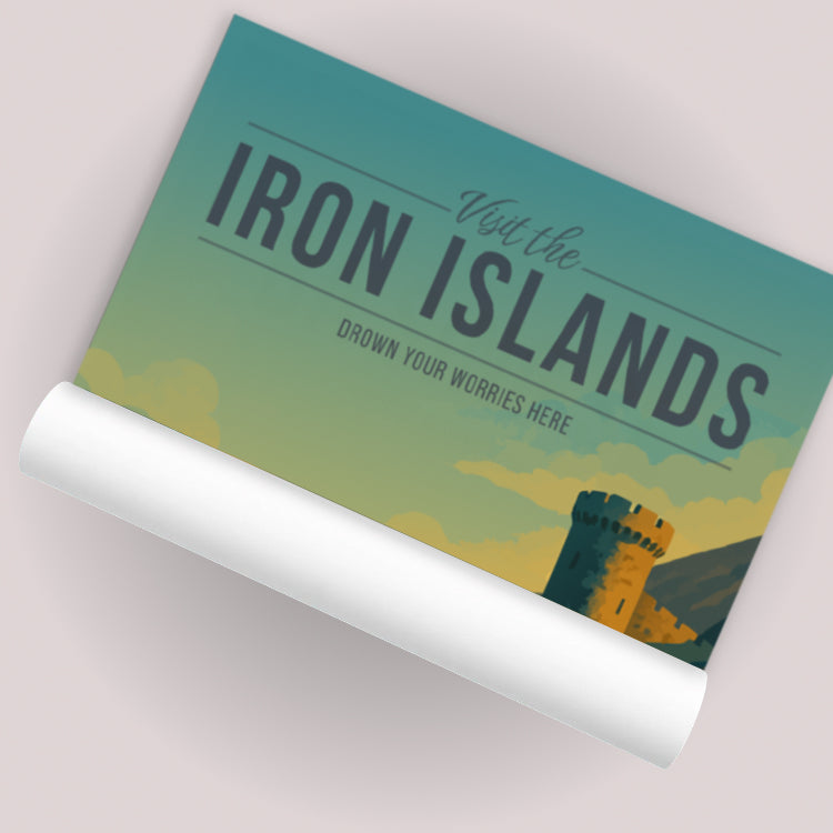 Iron Islands Travel Poster