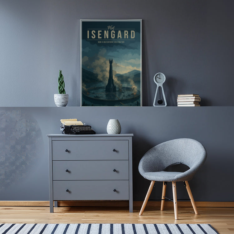 Isengard Travel Poster