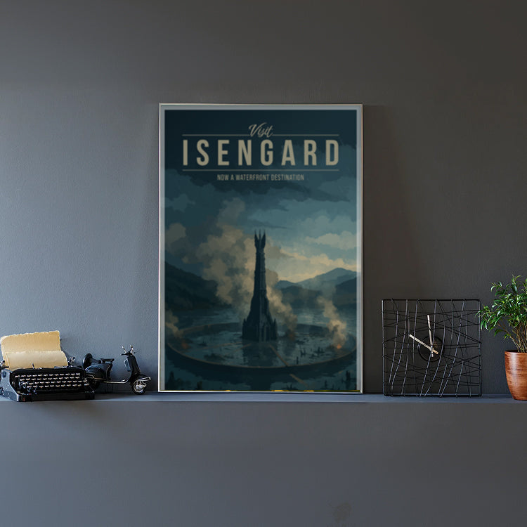 Isengard Travel Poster