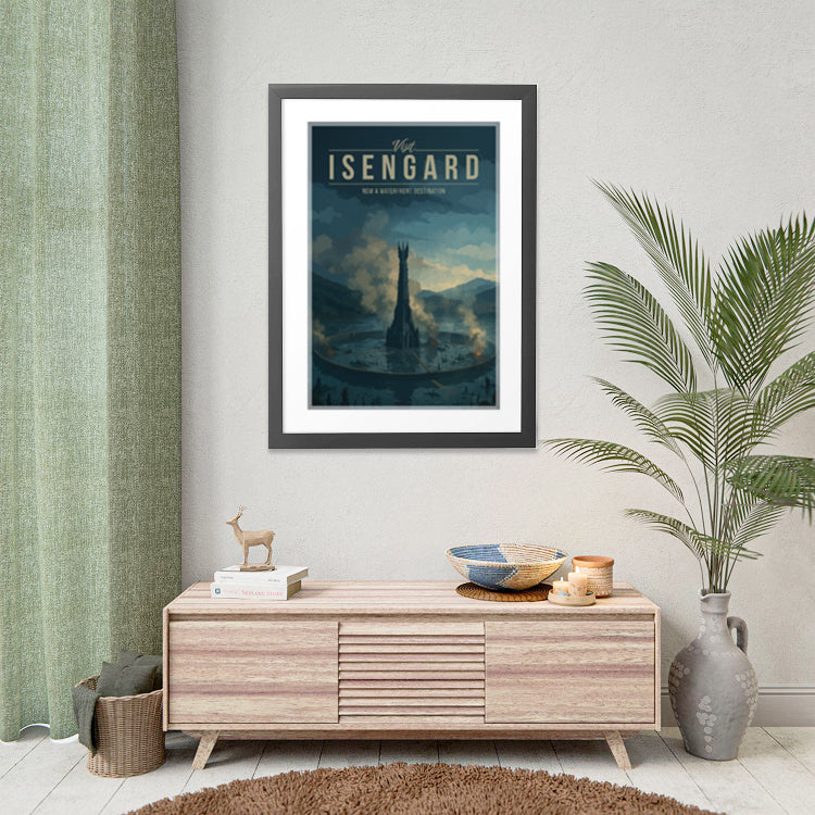 Isengard Travel Poster