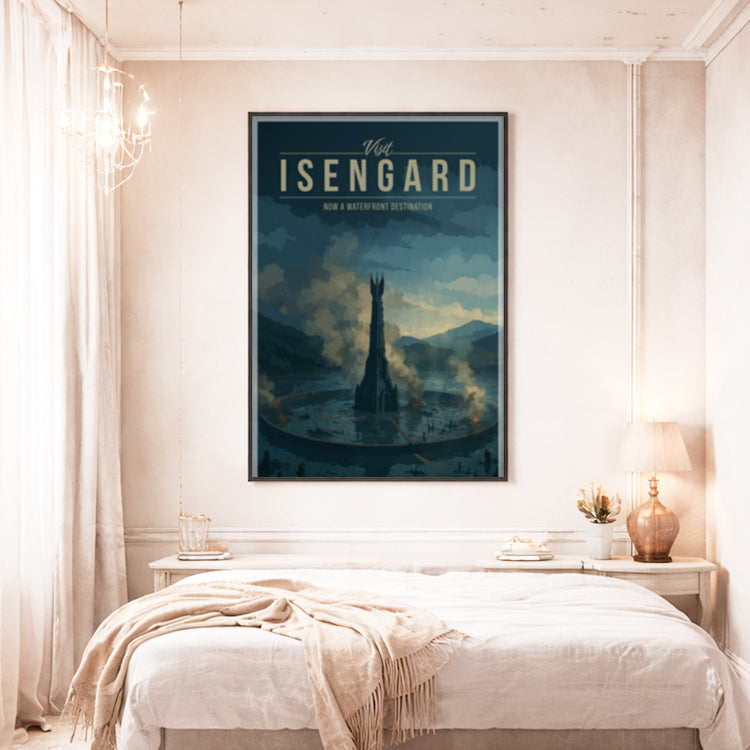Isengard Travel Poster