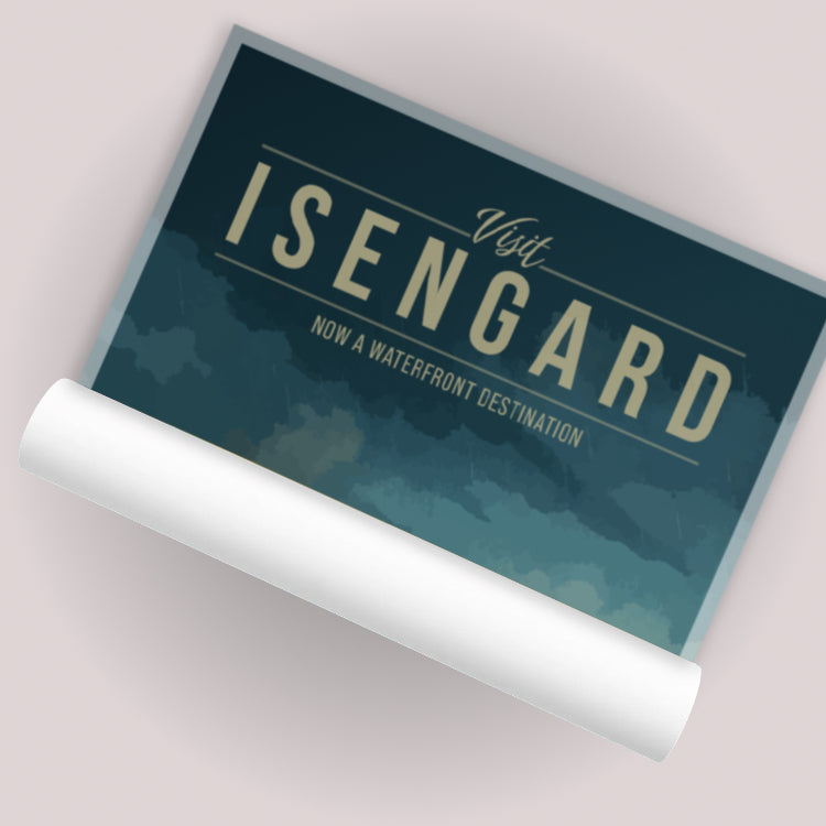 Isengard Travel Poster