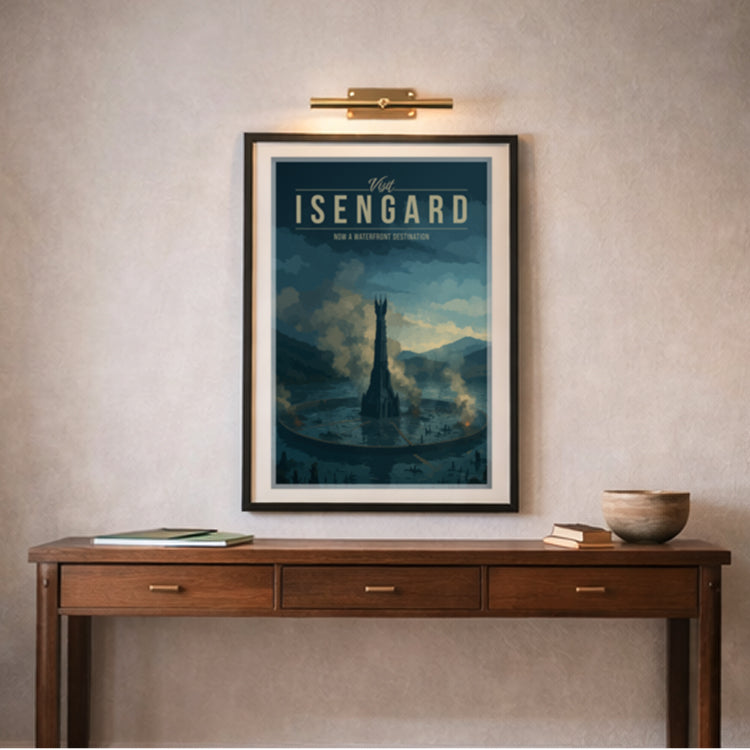 Isengard Travel Poster