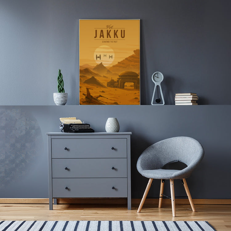 Jakku Travel Poster