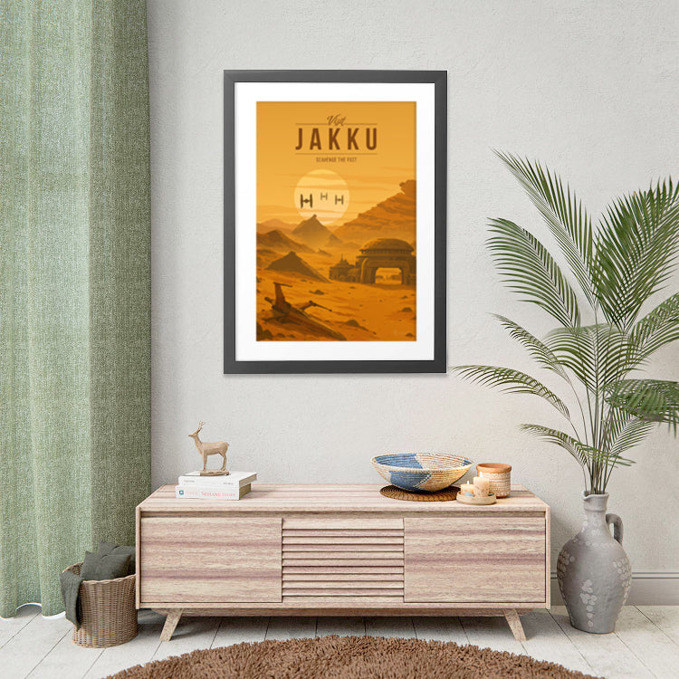 Jakku Travel Poster
