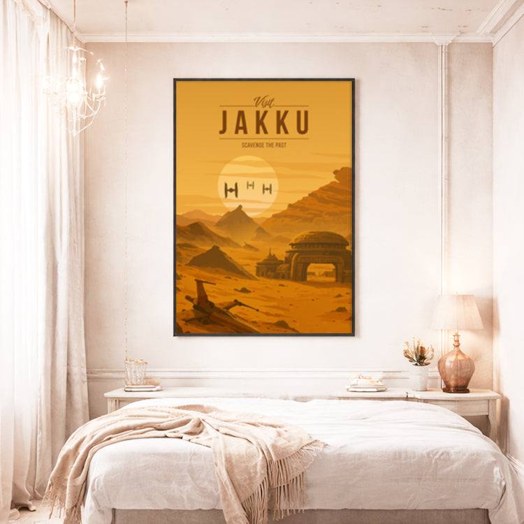 Jakku Travel Poster
