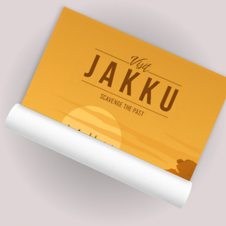 Jakku Travel Poster