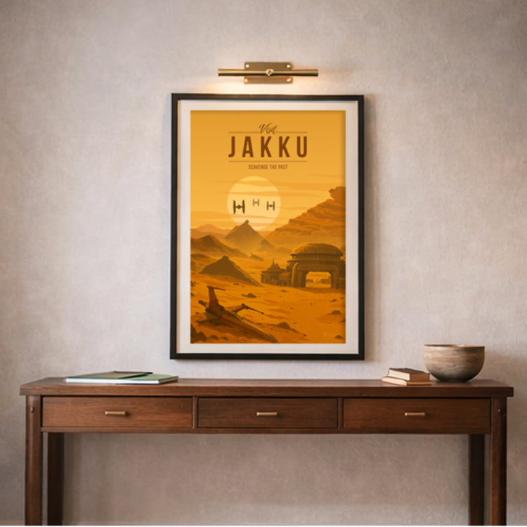 Jakku Travel Poster