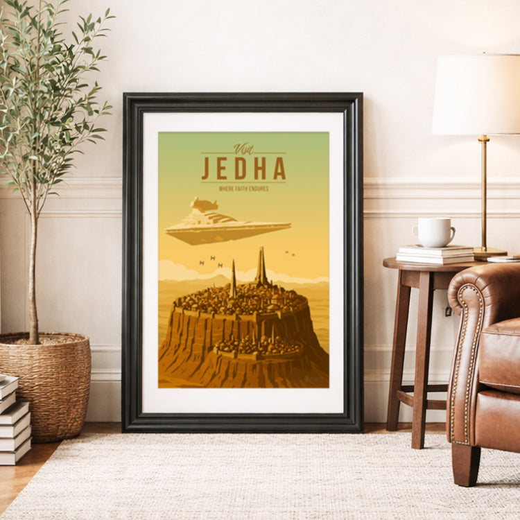 Jedha Travel Poster