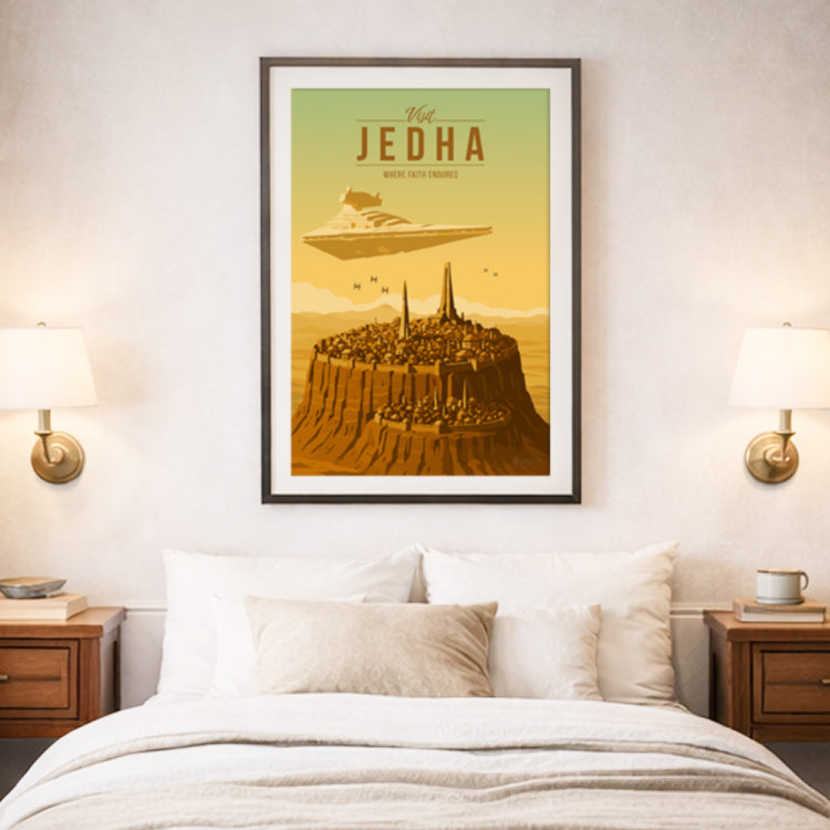 Jedha Travel Poster