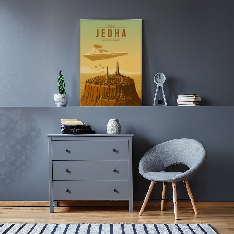 Jedha Travel Poster