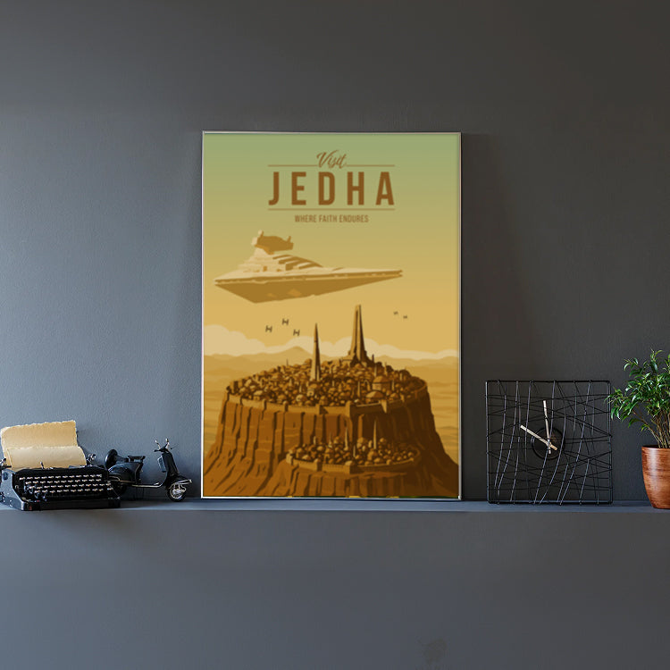 Jedha Travel Poster