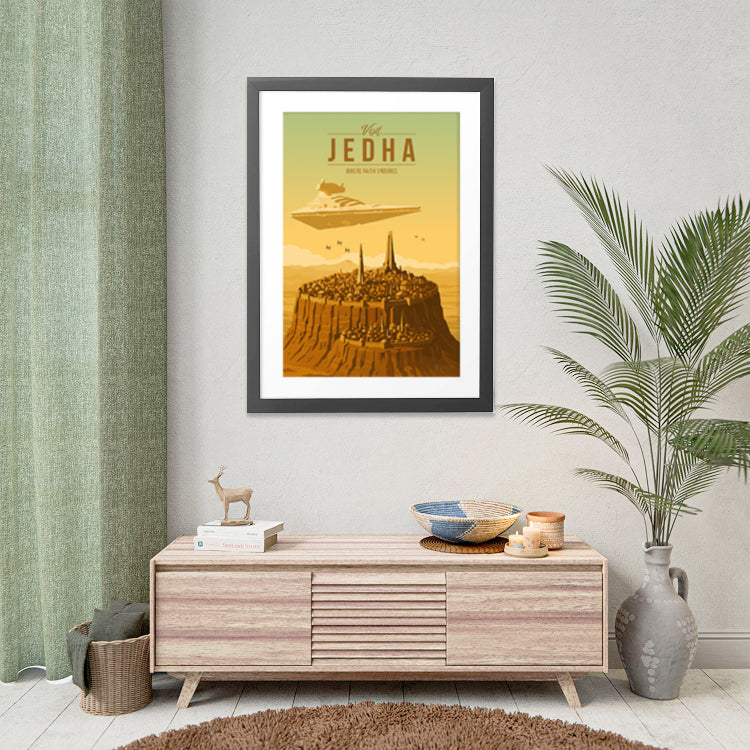 Jedha Travel Poster