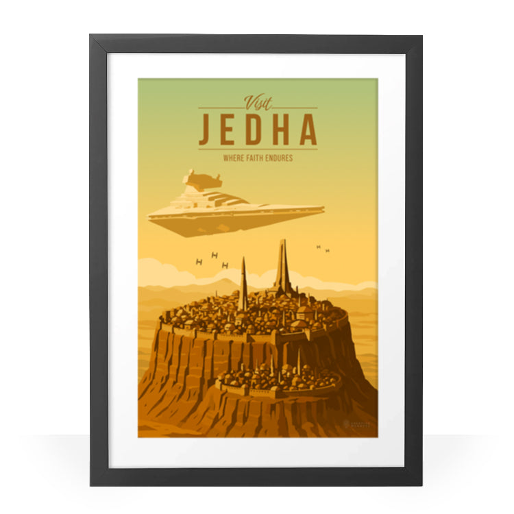 Jedha Travel Poster