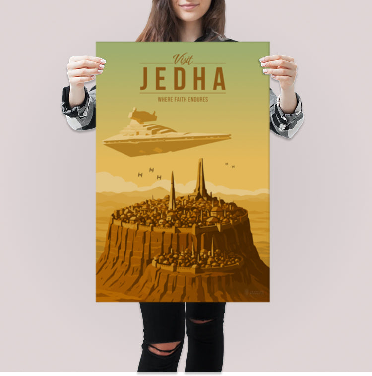 Jedha Travel Poster