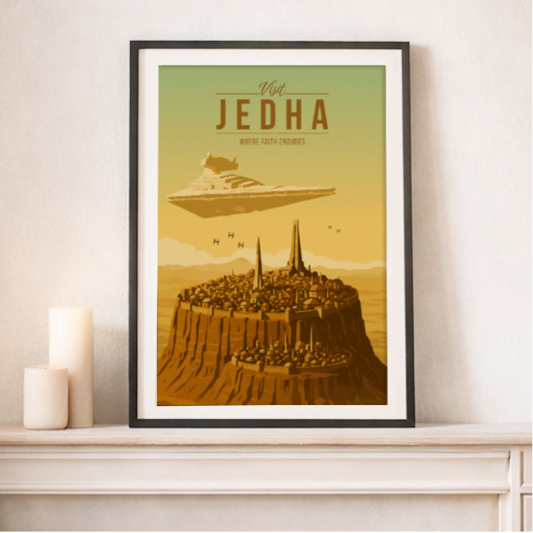 Jedha Travel Poster