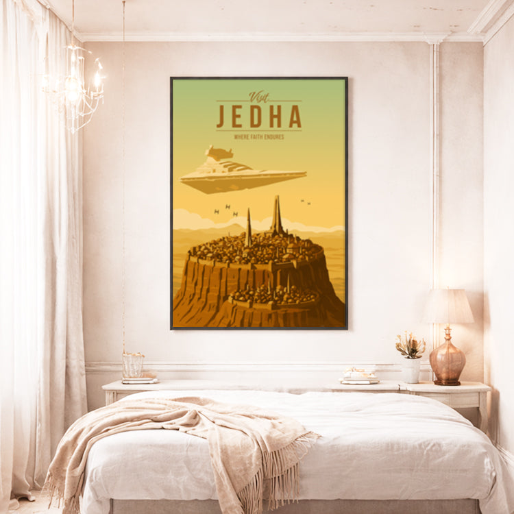 Jedha Travel Poster