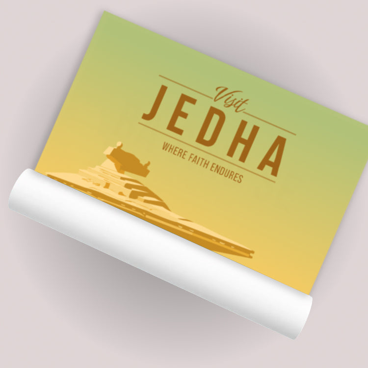 Jedha Travel Poster