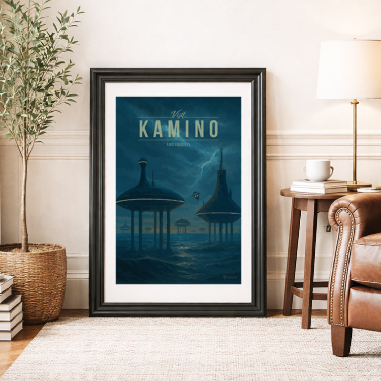 Kamino Travel Poster