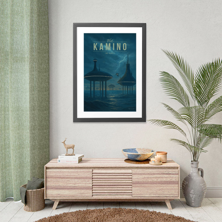 Kamino Travel Poster