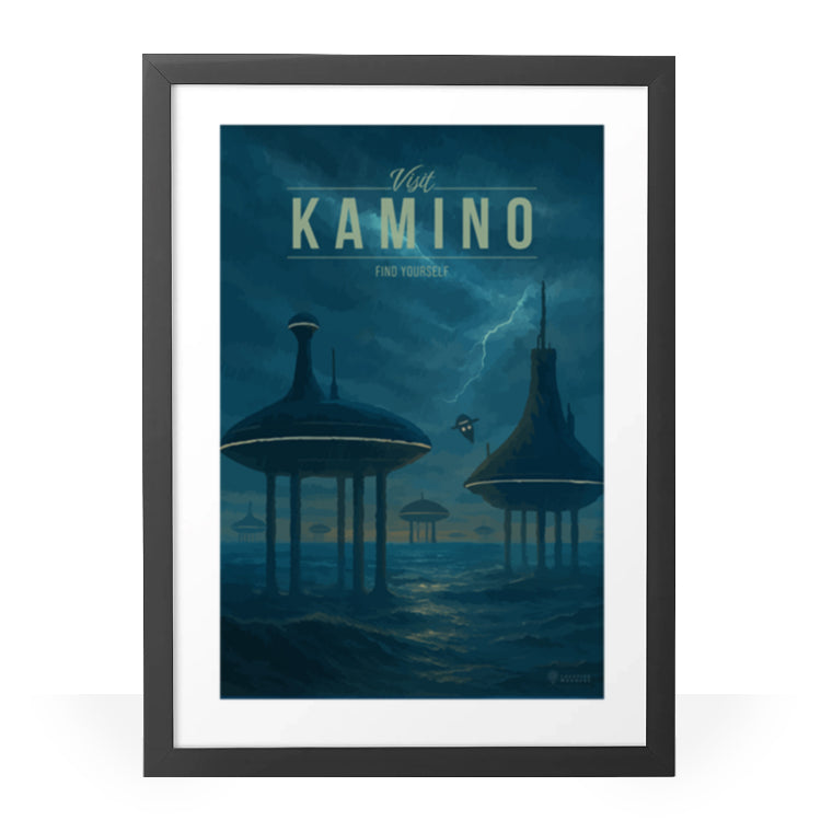 Kamino Travel Poster